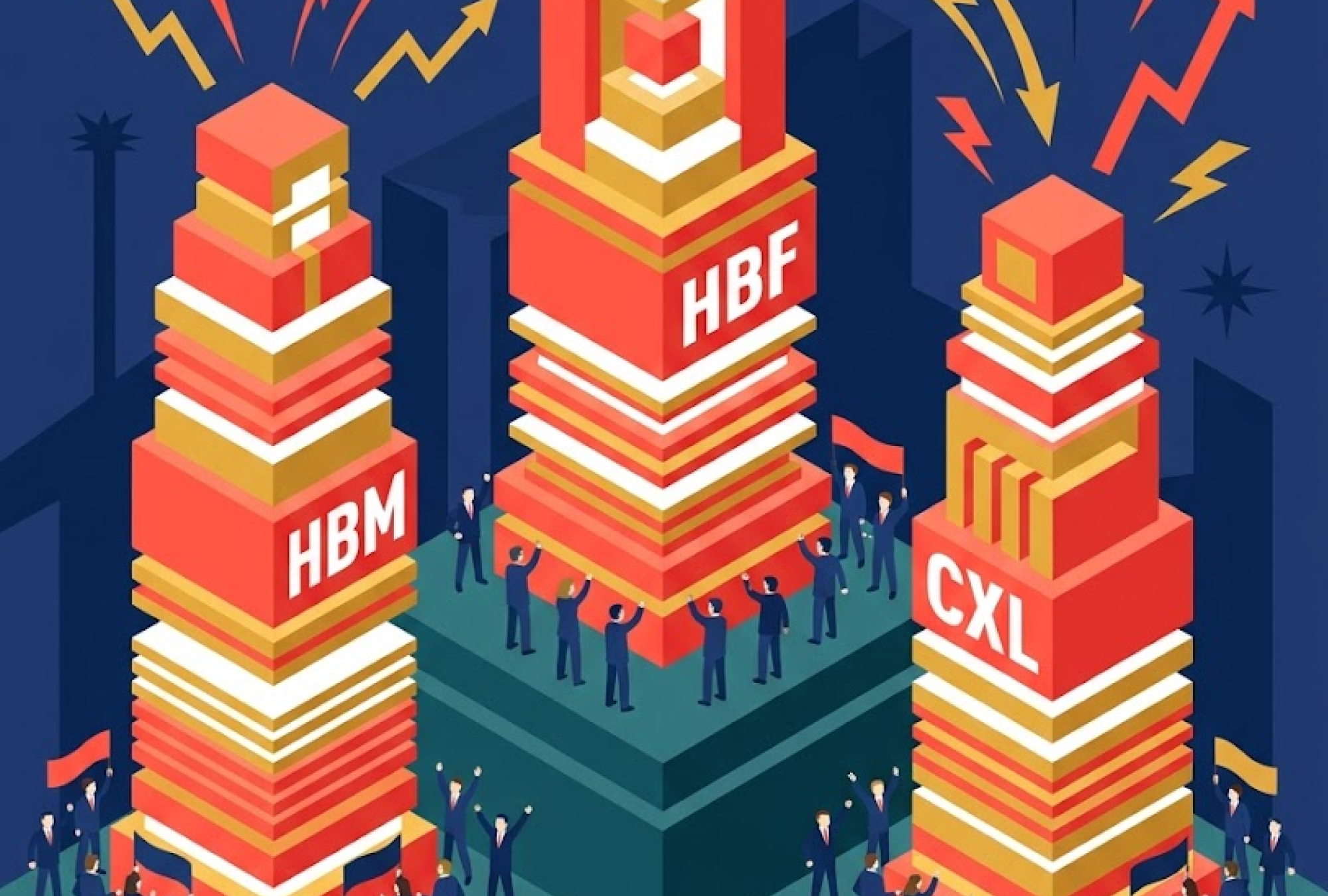 HBF란 무엇인가 — HBM과의 차이, AI 메모리 반도체의 다음 기술